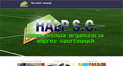 Desktop Screenshot of halp.com.pl